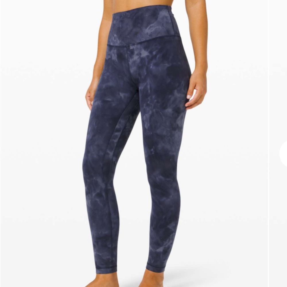 Lululemon Align 25” Diamond Dye Blue